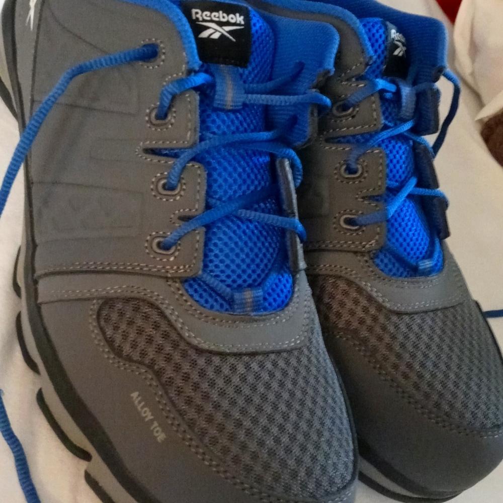 Reebok DMX Flex Work Alloy toe men size 12 wide and 13 wide